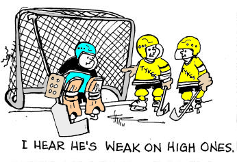 weak on high